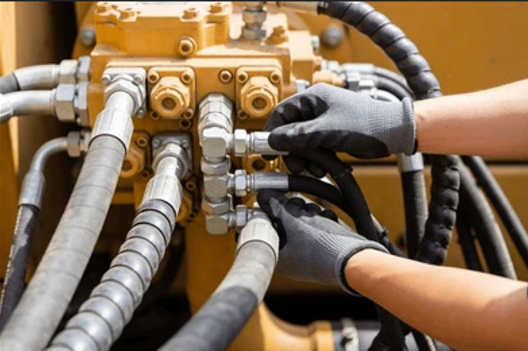 Flexible hydraulique de pelle : repérer l'usure avant la casse